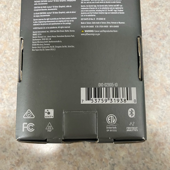 Garmin Instinct 2X Solar GPS Watch - Black - Picture 3 of 5